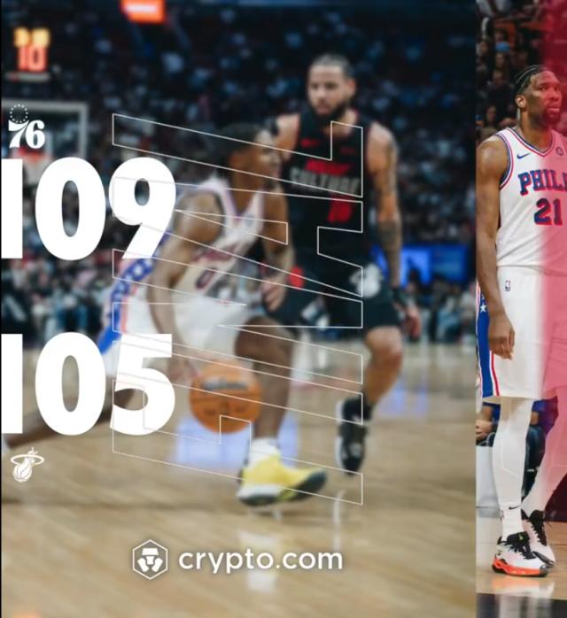 附加赛卡位战击败热火 恩比德复出助76人开启冲刺